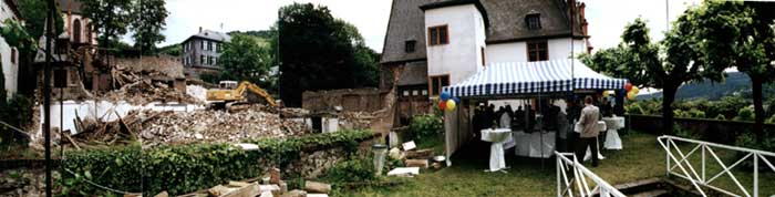 Beginn der Bauarbeiten